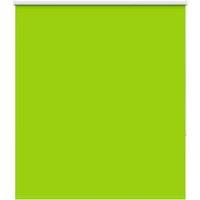 Berkfield Home Roller Blind Blackout Leaves Green 135x130 cm Fabric Width 131.6 cm Polyester