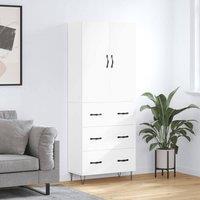 Berkfield Home Highboard White 69.5x34x180 cm Engineered Wood
