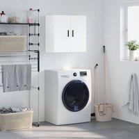 Berkfield Home Wall Cabinet White 60x31x60 cm Engineered Wood | Size: 60 x 31 x 60 cm