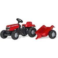 Rolly Massey Ferguson Tractor & Trailer in Red