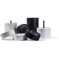 Rolly Large Draughts Pieces in Black