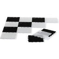 Rolly Large Garden Chess & Draught Base in Black | Size: 1 Pack