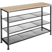 tectake Shoe Rack Portsmouth in Light Oak