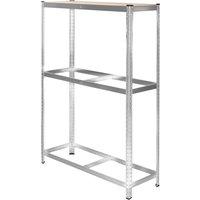 tectake Tyre Rack 530 Kg - Grey