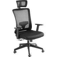 tectake Office Chair Phoebe in Black