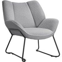 tectake Armchair Kjeld 1 - Light Grey | Size: 1 Pack