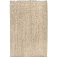 THE RUGS Villeroy & Boch 1791 Rosalie Jute Rug Handwoven Living Room in Cream | Size: 160 cm x 230 cm