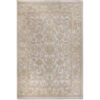 THE RUGS Villeroy & Boch Ambroise Short Pile Rug Floral Wool Like Soft Texture in Cream | Size: 160 cm x 230 cm