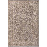 THE RUGS Villeroy & Boch Ambroise Short Pile Rug Floral Wool Like Soft Texture in Beige | Size: 160 cm x 230 cm