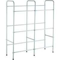tectake Shelving Rack in Grey