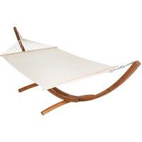 tectake Hammock Thorsten in White | Size: 2 Seater