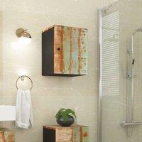 Berkfield Home Bathroom Wall Cabinet 38x33x48 cm Solid Wood Reclaimed | Size: 38 x 33 x 48 cm