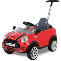 Rollplay Mini Cooper Play Push Car with Parental Handle- Red