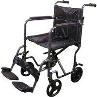 Aidapt Aluminium Transit Wheelchair in Grey