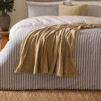 Yard Heavy Chenille Velvet Throw in Natural | Size: 150 cm x 200 cm