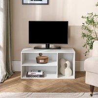 OHS Oslo 3 Cube Freestanding TV Unit Storage Shelf in White