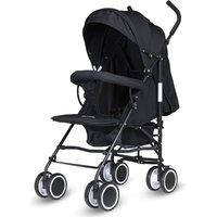 Groundlevel Bambico Easy Fold Stroller Pushchair in Black