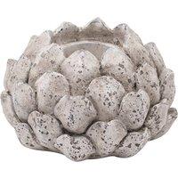 Love Lace Stone Effect Acorn Tea Light Holder
