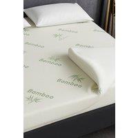 GAVENO CAVAILIA Bamboo Mattress Topper in White | Size: Single