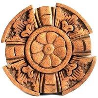 KDMD Bali Magic Box - Round Petal in Brown