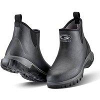Grubs Boots Shoreline 2.0 Ankle Height Wellington Boots in Black | Size: 9