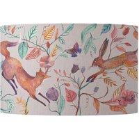 Voyage Maison Leaping Into The Fauna Eva Animal Lampshade - D50cm in Light Beige