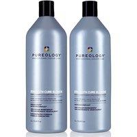 Pureology Strength Cure Blonde Shampoo 1000ml & Conditioner 1000ml Duo in Clear