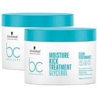 Schwarzkopf BC Clean DOUBLE Moisture Kick Treatment 500ml in Clear