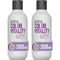 KMS Color Vitality Blonde Shampoo 750ml Double in Clear