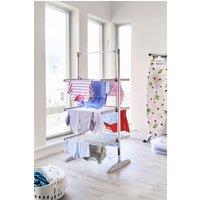 Neo Indoor Electric 3 Tier Heated Airer - Foldable in Silver