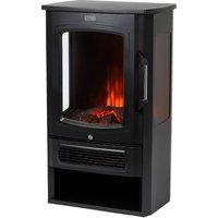 LIVIVO Islington Electric Log Burner in Black