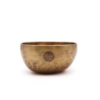 KDMD Small Nepalese Moon Bowl - (approx 550g) - 13cm in Gold