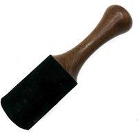 KDMD Large Wooden King Stick - 27x6cm in Brown | Size: 27x6 cm