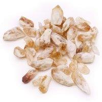 KDMD Raw Crystals (500gm) - Citrine Rough Points in Brown