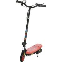 HOMCOM Folding Electric Scooter 120W E-Scooter with Three Mode LED Headlight in Red