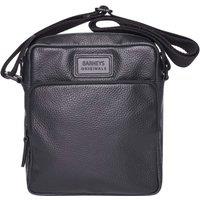 Barneys Originals Leather Cross Body Bag in Black