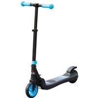 HOMCOM Folding Electric Scooter with Rear Wheel Brake in Light Blue