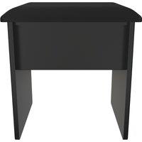 Ready Assembled 2 U Hampshire Stool (Ready Assembled) in Black