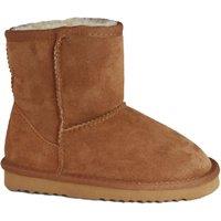 Eastern Counties Leather Charlie Sheepskin Boots in Beige | Size: 8