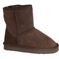 Eastern Counties Leather Charlie Sheepskin Boots in Chocolate | Size: 12
