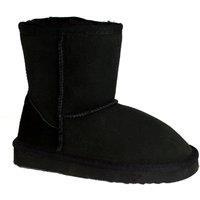 Eastern Counties Leather Charlie Sheepskin Boots in Black | Size: 8