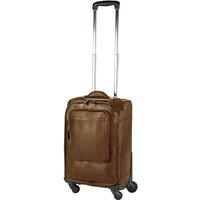 Eastern Counties Leather Trolley Case in Tan