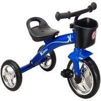 Kiddo Trike 3 Wheel Ride On Tricycle with Basket in Blue | Size: 1 Pack