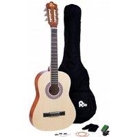 RayGar Rio 3/4 Size 36 Acoustic Guitar & Accessory Package for Beginners in Natural | Size: 1 Pack
