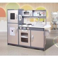 MCC Direct CozyCubs Tiny Chef's Kitchen Set Play Kitchen Grey in Brown | Size: 2 Pack