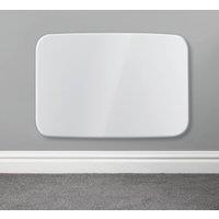 Futura 1500W WIFI Curved Designer Electric Radiator Panel Heater White Wall Mounted Timer & Thermostat