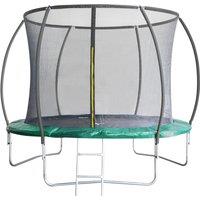 Artemis Home Leapfrog 10FT or 305cm Round Outdoor Trampoline with Green Padding