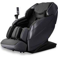VCOMFORT Primus 4D Pro Full Body Shiatsu i-Open Flex SL Track Massage Chair in Black