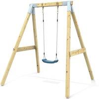 OutdoorToys Premium Single Swing - Navy Blue