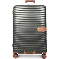House of Leather Four Wheel Suitcase Hard Shell Lightweight Luggage Durban Grey Large | Size: Medium